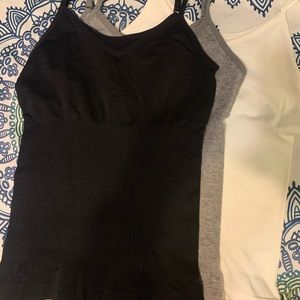 3 - Camisole size Large black/grey/white